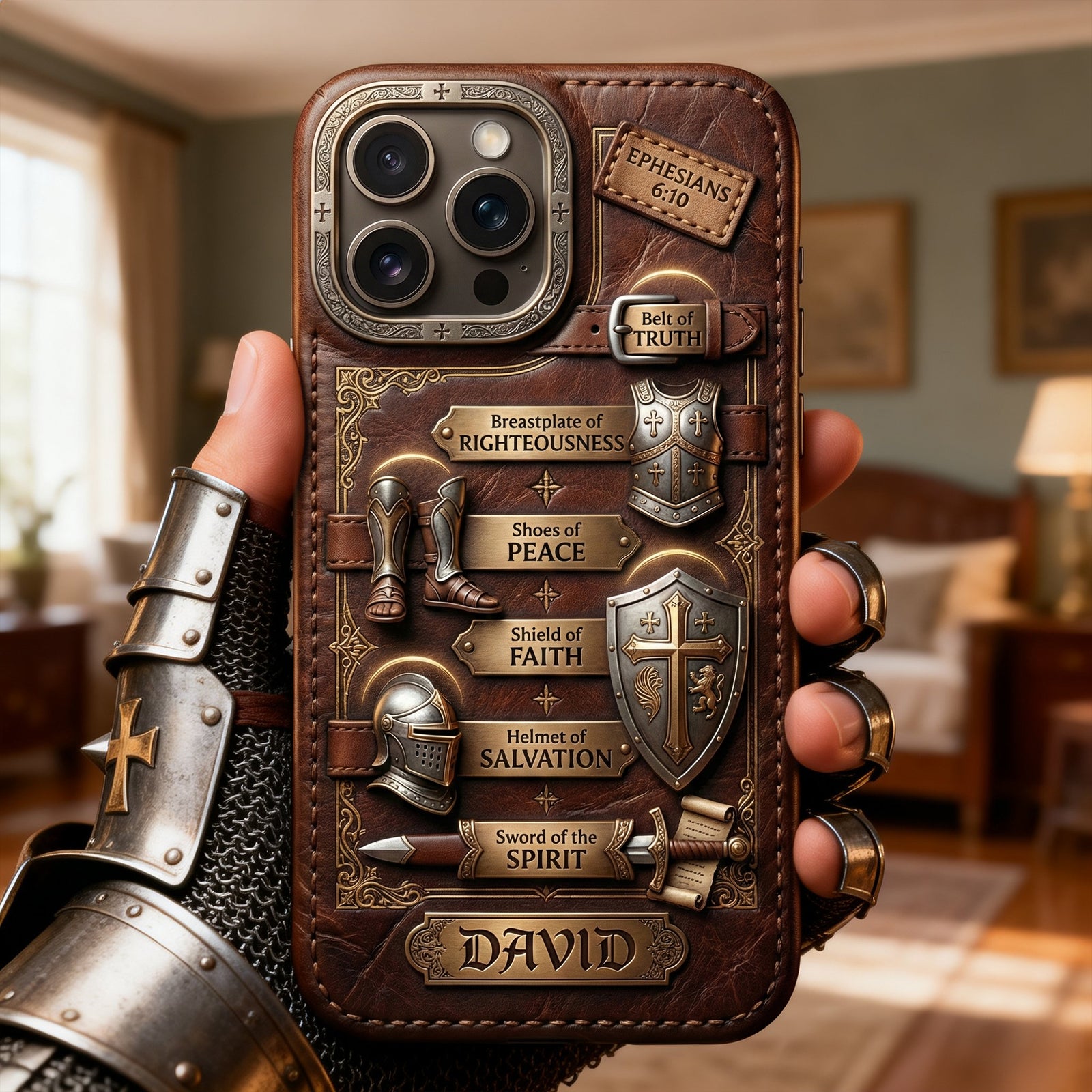 The Armor of God Phone Case - Personalized Gifts For Christians 02palu250226-Homacus