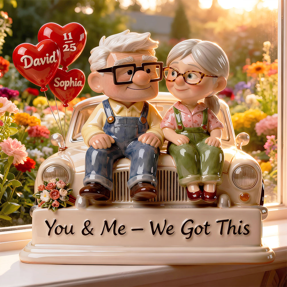 Old Couple Acrylic Plaque - Personalized Gifts For Couple 01TODT190126-Homacus