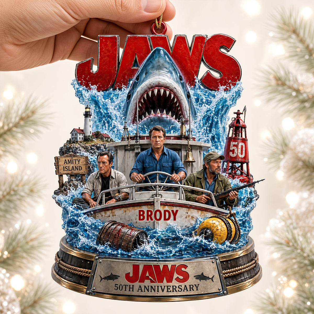 Adventure Family Personalized Christmas Ornament 03OHDT090926-Homacus
