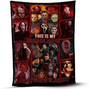 Halloween Gifts For Horror Movie Fans Blanket 01acxx280824-Homacus