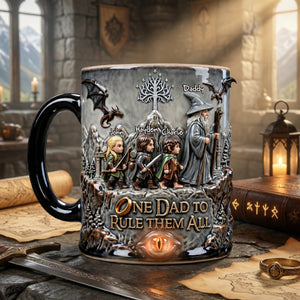 Fantasy Squad Dad Magic Mug - Personalized Gifts For Dads 06QHLU070526-Homacus