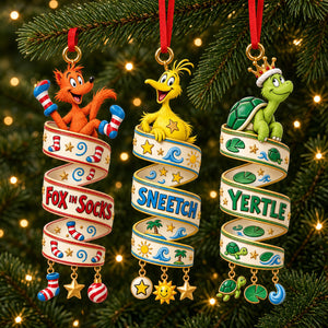 Iconic Book Characters Christmas Ornament - Personalized Gifts For Book Lovers 02padh101026-Homacus
