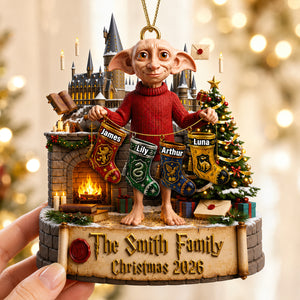 Free Elf & Christmas Stockings Ornament - Personalized Gifts For Family 03tydt260826-Homacus