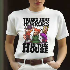 Some Horrors In This House 84acxx260824 Funny Shirt-Homacus