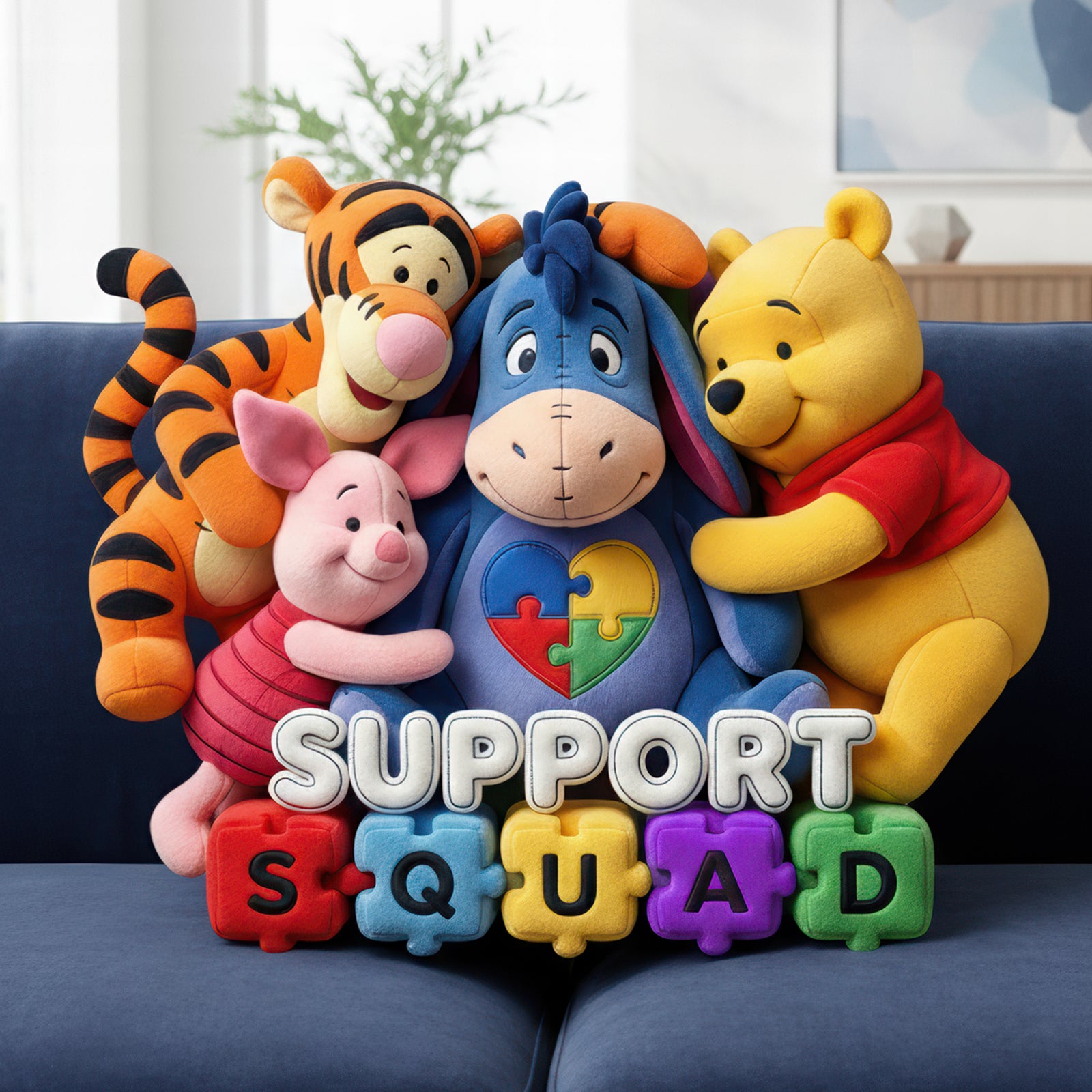 Autism Support Custom Shape Pillow - Gifts For Autism Awareness 03paqn081225-Homacus