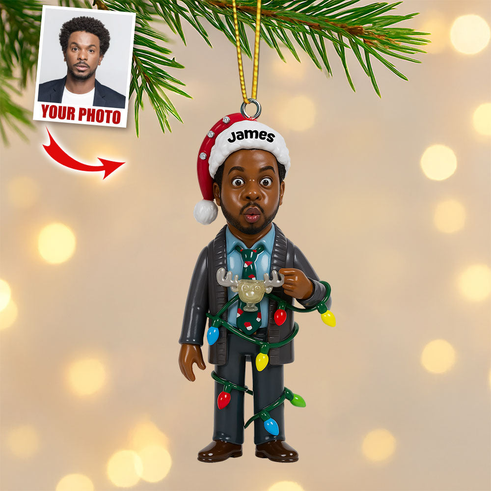 Funny Christmas Ornament - Custom Photo Gifts For Loved Ones 06huti260825-Homacus