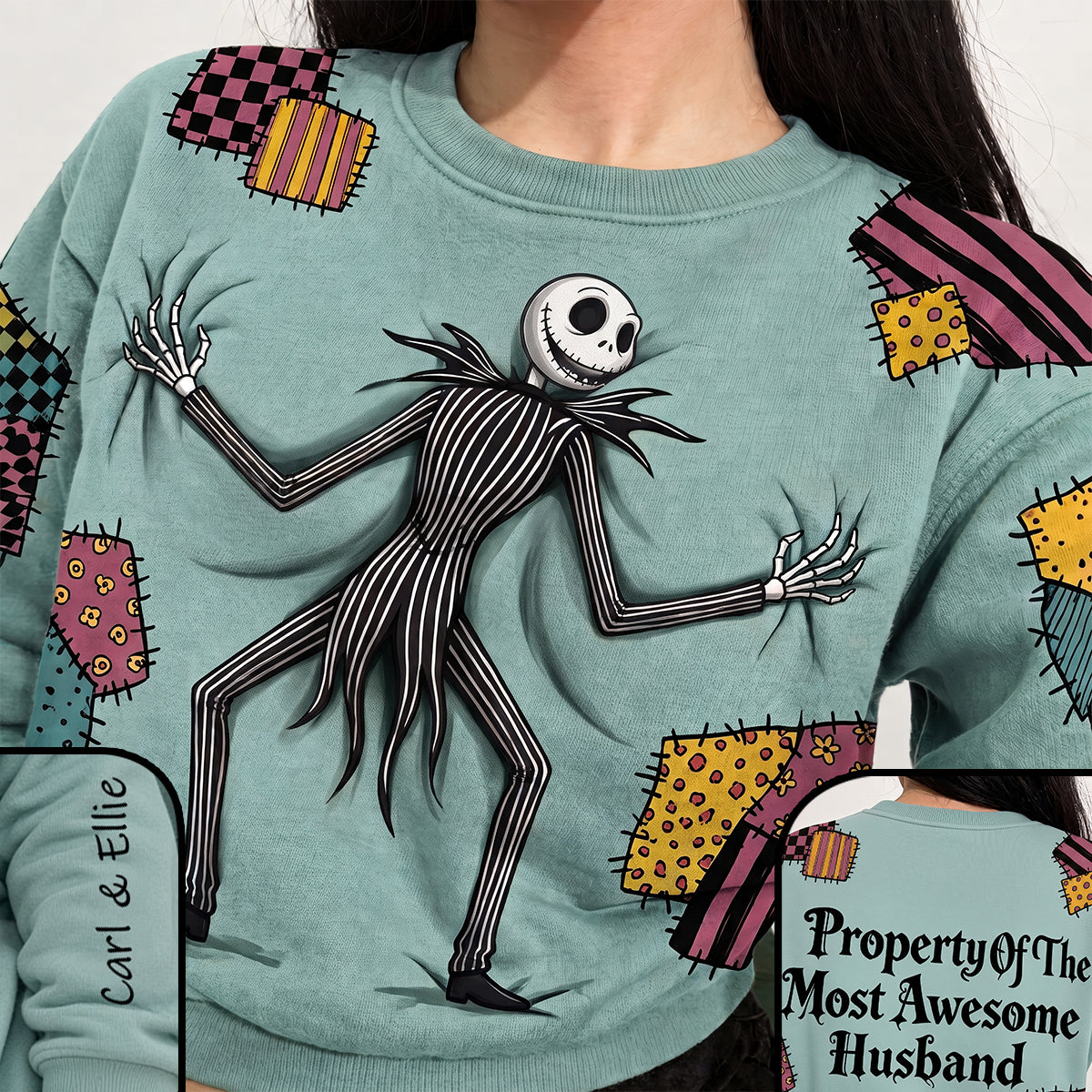 Funny Spooky 3D Shirt - Personalized Gifts For Christmas 05hudt081026-Homacus
