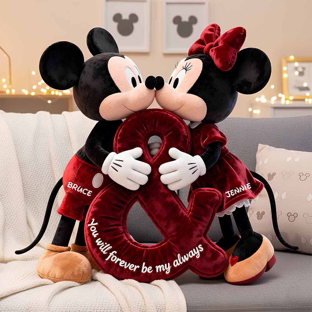 Romantic Couple Custom Shape Pillow - Personalized Gifts For Couples 02ohdt091225-Homacus