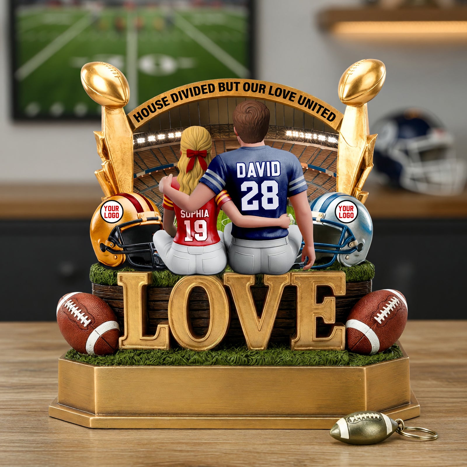 Eternal Affection Acrylic Plaque - Personalized Gifts For Sporty Couples 05ohqn200626-Homacus