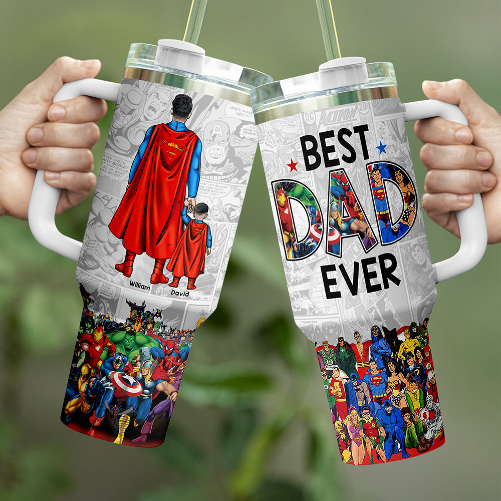 Personalized Gifts For Dad Tumbler, Best Dad Story 012qhqn200325-Homacus