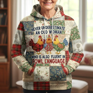 Personalized Funny Gifts For Chicken Lovers Hoodie 02natn251125-Homacus