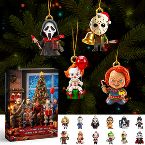 Horror Christmas Advent Calendar Blind Box Personalized Gifts For Movie Fans 05PGDT151025-Homacus