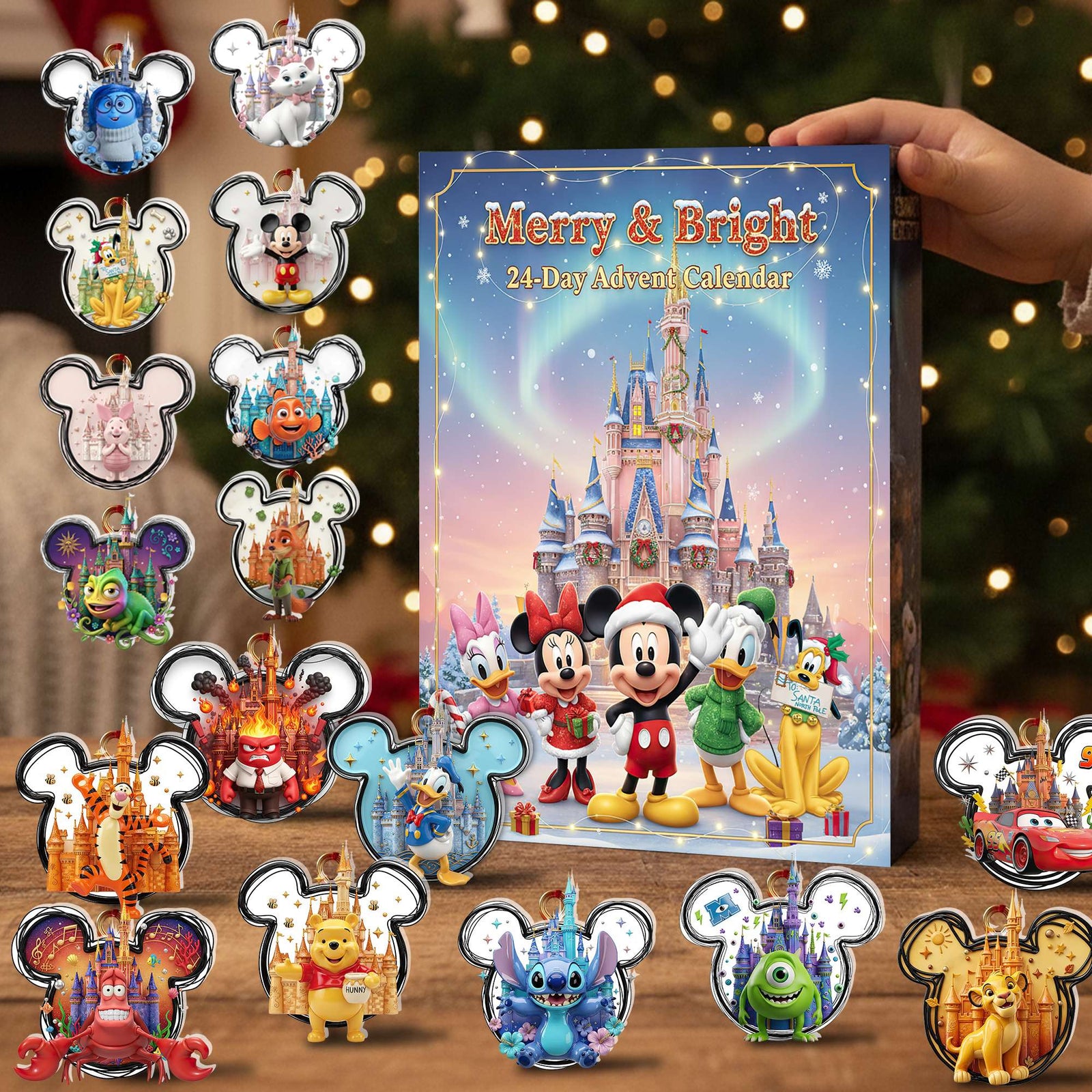 Custom Characters Christmas Advent Calendar Blind Box - Personalized Gifts 05hulu071125-Homacus