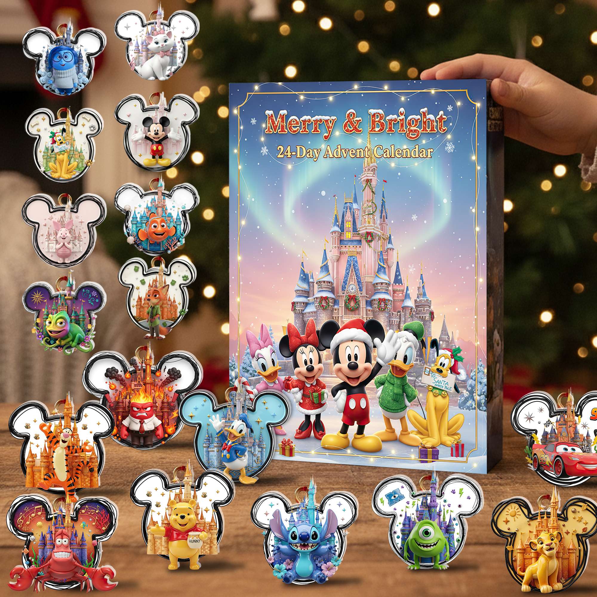 Custom Characters Christmas Advent Calendar Blind Box - Personalized Gifts 05hulu071125-Homacus