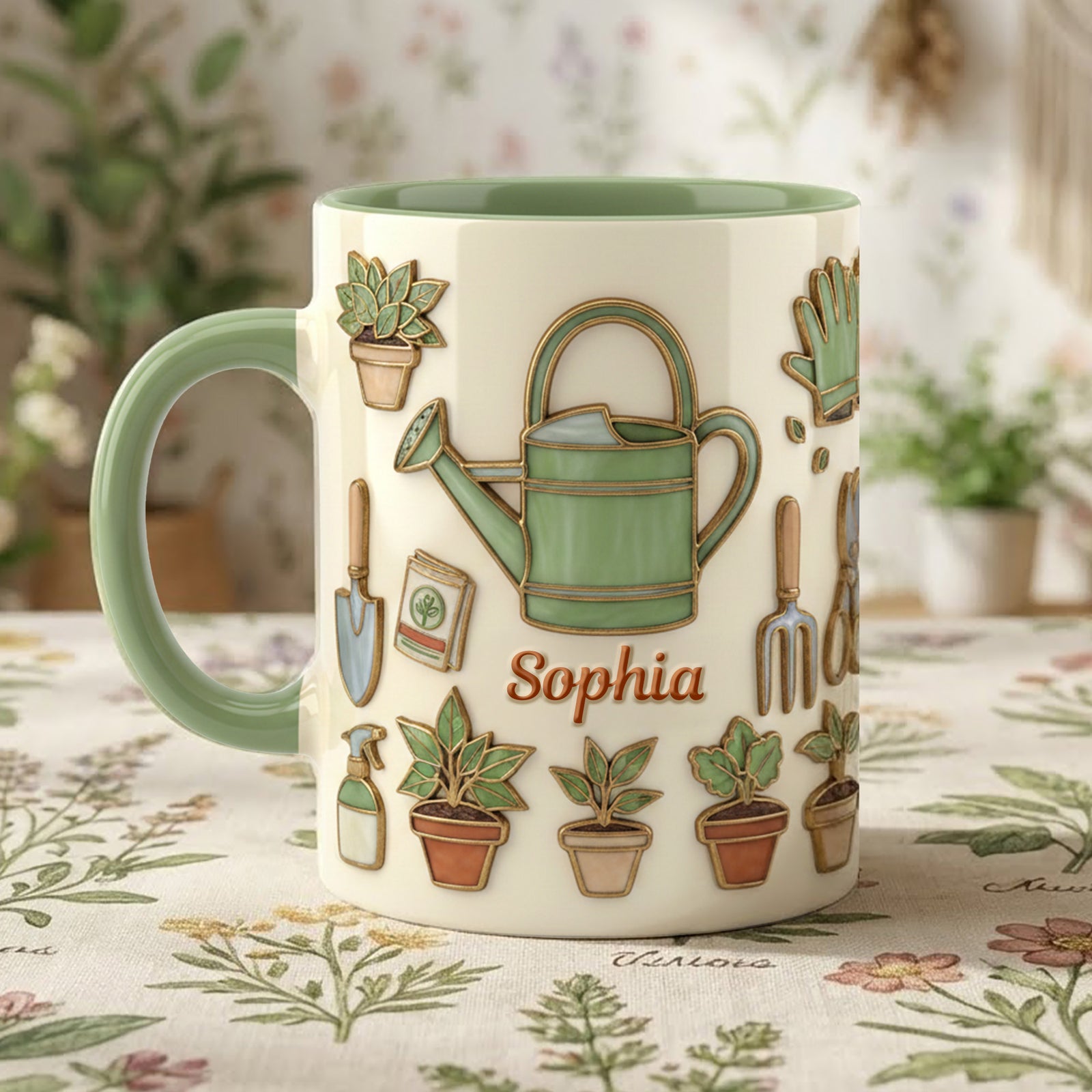 Gardening Accent Mug - Personalized Gifts For Garden Lovers 05kimg060126-Homacus