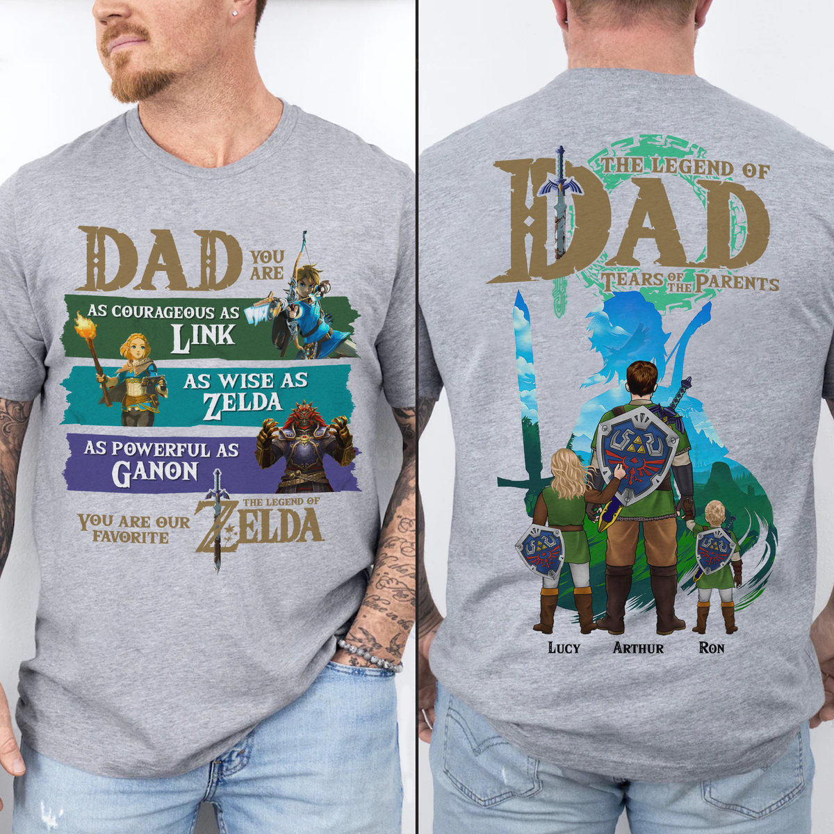 Personalized Gifts For Dad Shirt 01HUHU030524HG-Homacus
