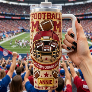 Football Mom 40oz Tumbler - Personalized Gifts For Mother's Day 03tyta210426-Homacus