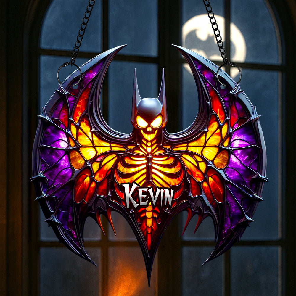 Dark Wings Suncatcher Ornament Personalized Gifts for Fans 04DTDT310725-Homacus