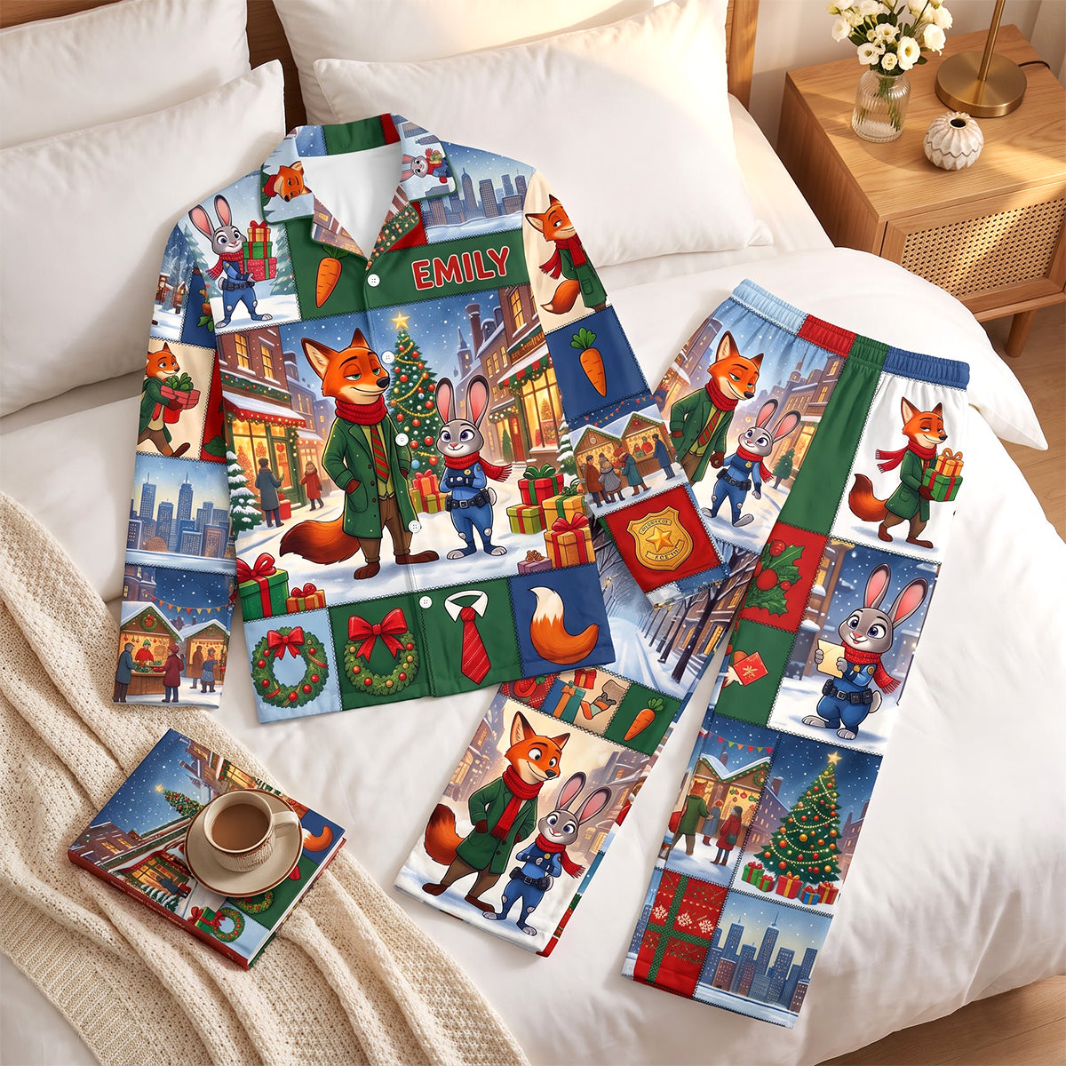 Lovely Couple Pajama Set - Personalized Christmas Gifts For Couple 01hadh030926