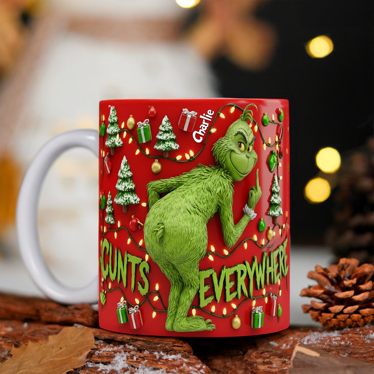 A Playful Buddy Edge To Edge Mug - Personalized Gifts For Christmas 03NALU061125-Homacus