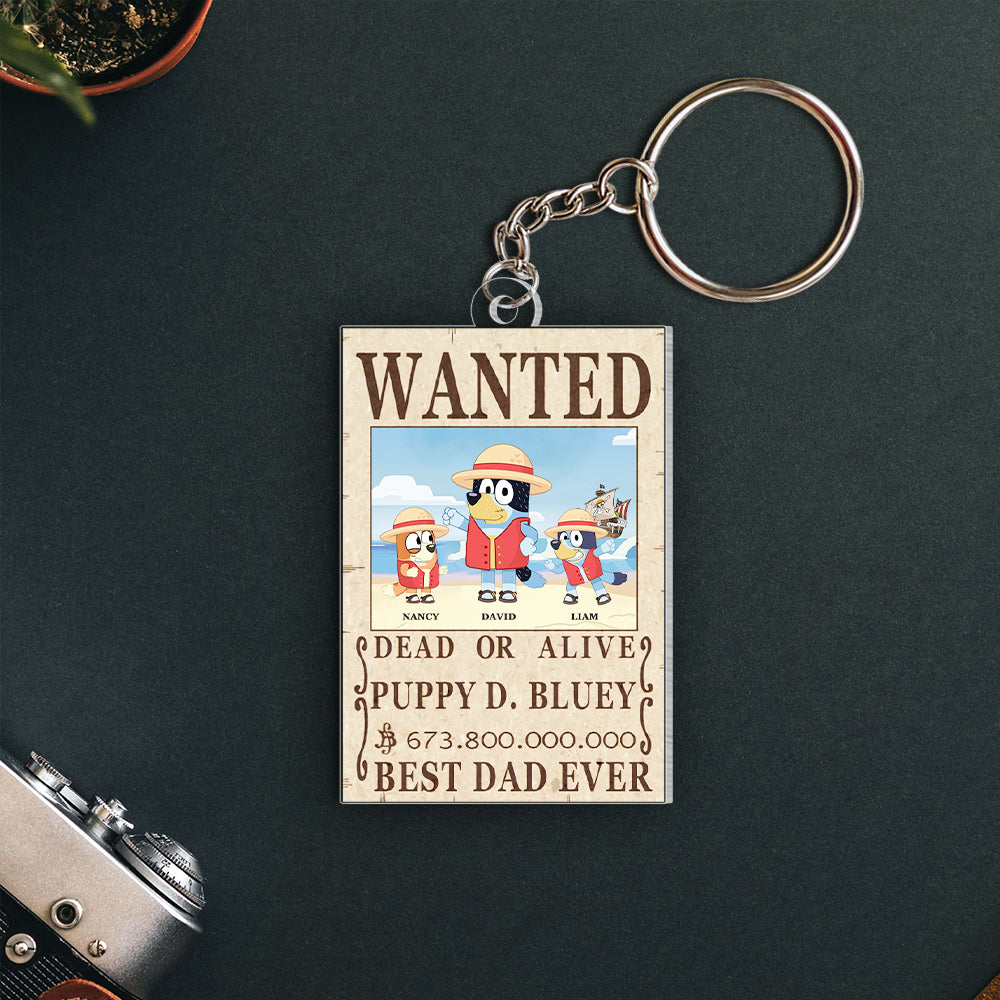 Personalized Gifts For Dad Keychain 02htpu110524 Father's Day-Homacus