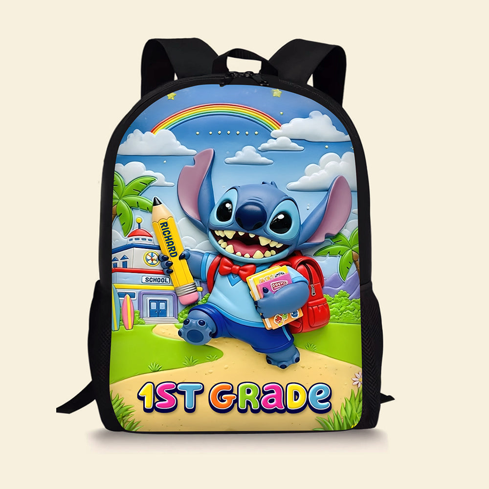 Adorable Cartoon School Bag - Personalized Gifts For Kids 01toqn060825-Homacus
