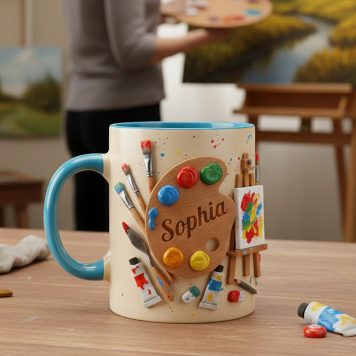 Personalized Gifts For Painting Lovers Coffee Mug 01kiqn070126-Homacus