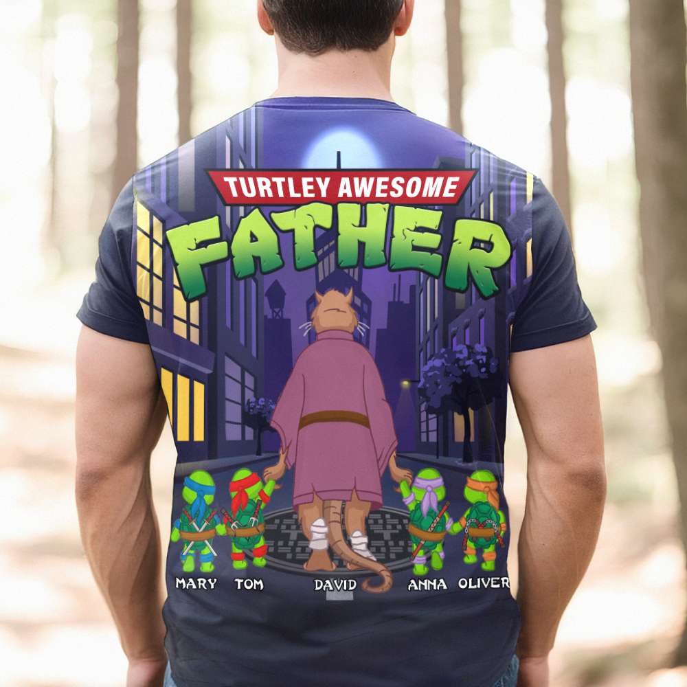 Personalized Gifts For Dad 3D Shirt 03natn220424 Father's Day-Homacus