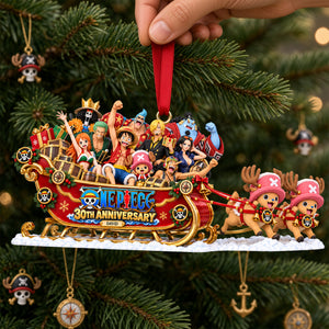 30 Years of Ocean Adventure Ornament – Personalized Christmas Gift for Anniversary 09OHLU201026-Homacus