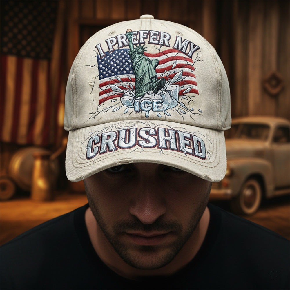 I Prefer My Ice Crush Gifts For American Patriots Classic Cap 03pata280226-Homacus