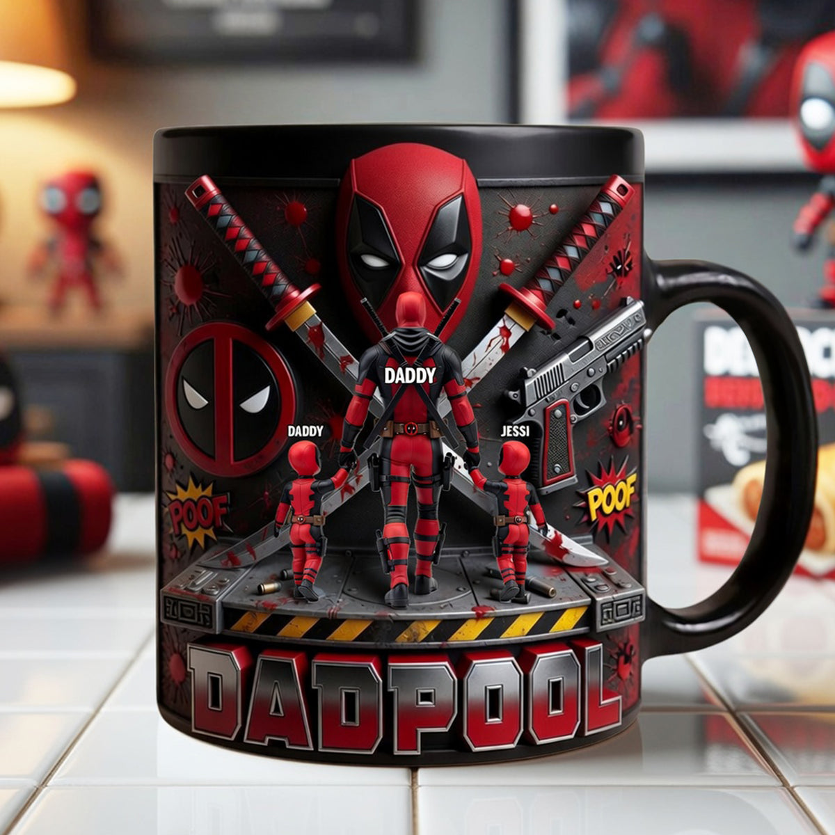 Legendary Dad Squad Magic Coffee Mug - Personalized Gifts For Dad 04OHLU040526-Homacus