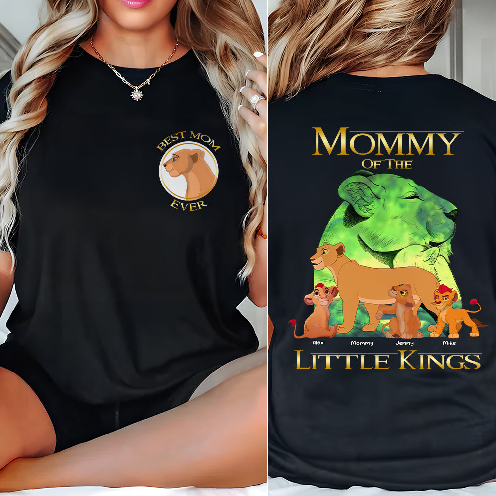 Personalized Gifts For Mom Shirt Mother's Day Lion Mom And Kid 05OHMH060325-Homacus
