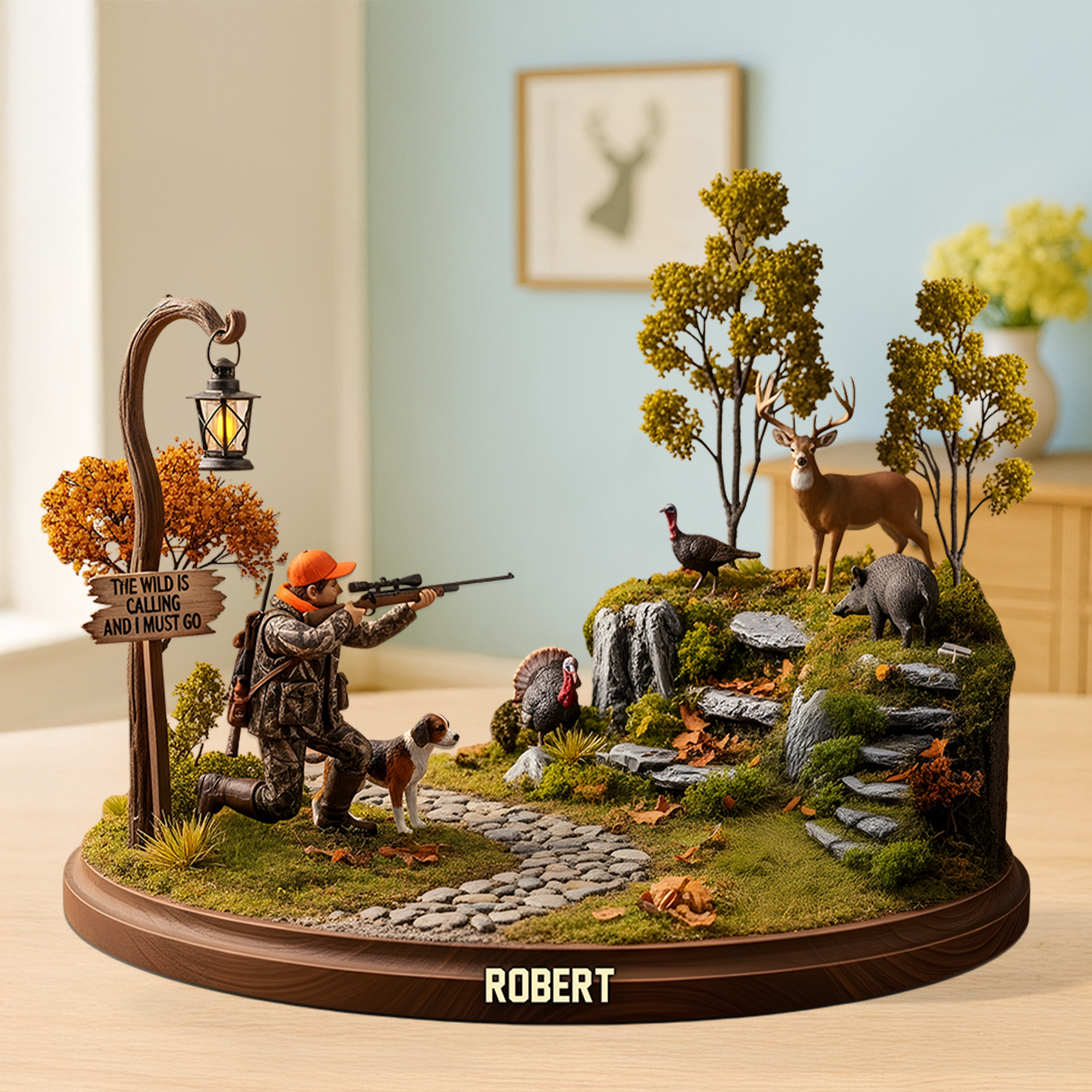 Hunting Acrylic Plaque - Personalized Gifts For Hunter 02TOPU040725-Homacus