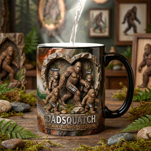 Legendary Sasquatch Dad Magic Mug, Personalized Gifts For Dads 03qhdh070526-Homacus