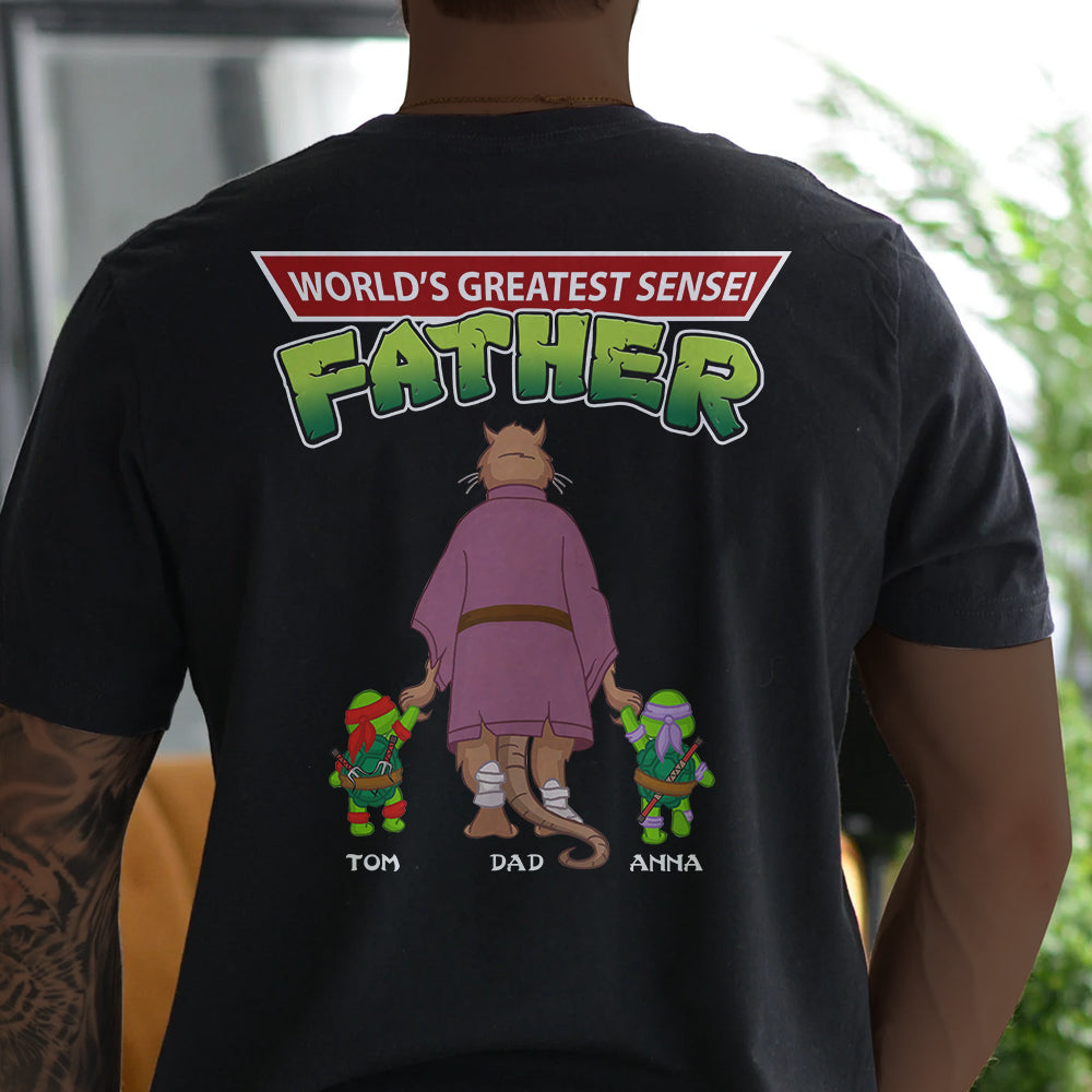 Personalized Gifts For Dad Shirt World's Greatest Father 04natn220523-Homacus