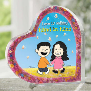 Personalized Gifts For Couple Heart Plaque 01OHMH051224DA-Homacus