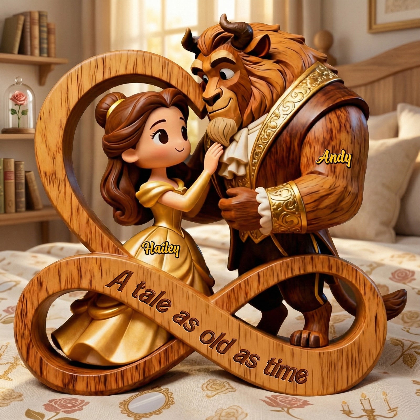 Fairy Tale Couple Acrylic Plaque - Personalized Gifts For Couple 02hymg060126
