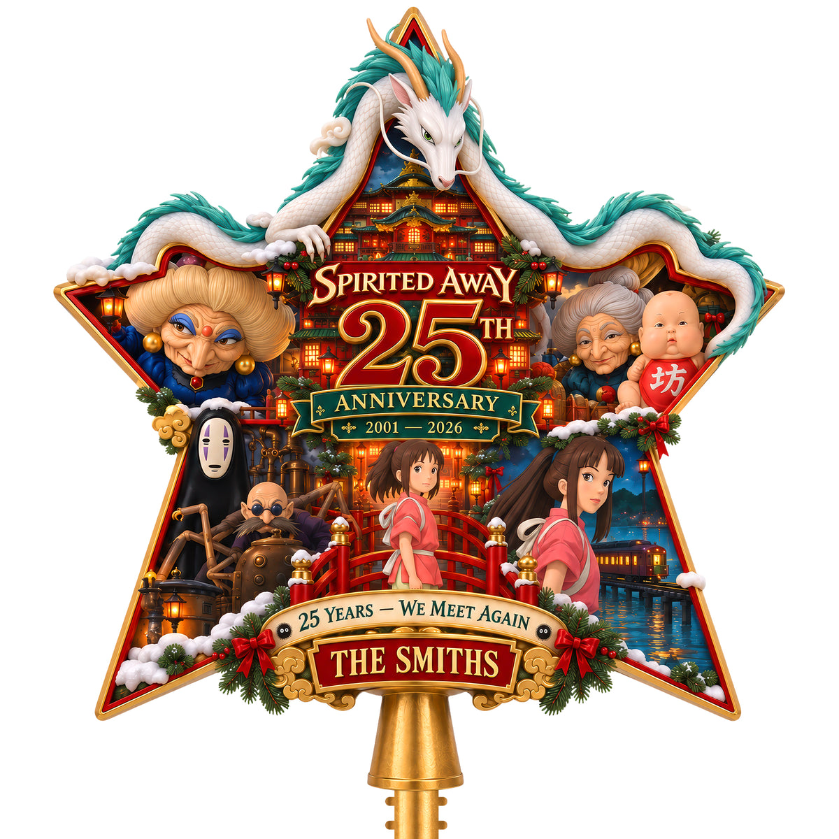 Mystery Shadowland Tree Topper - Personalized Christmas Gift 03haqn220926
