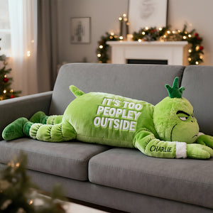 Lazy Lying Custom Shape Pillow - Personalized Gifts For Anti-Social 03QHDT071125-Homacus