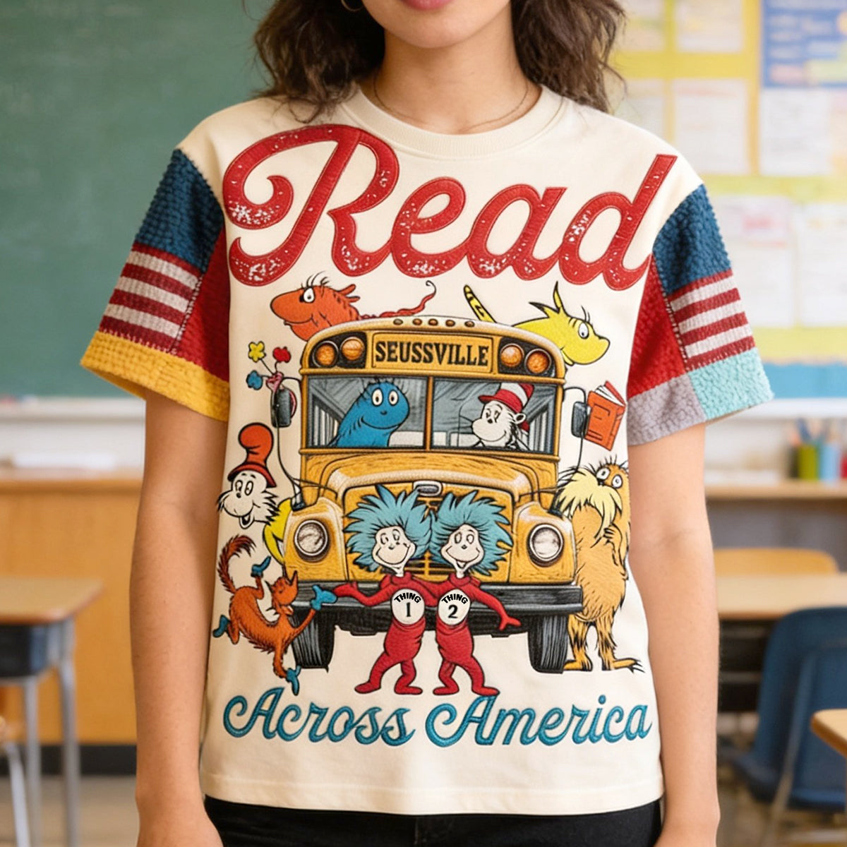 Adventure Bus Shirt - Gifts For Teacher 04NATN060226-Homacus