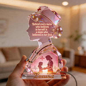 Nurse Mom Acrylic Light Box - Personalized Gifts For Moms 03pgdt270326-Homacus