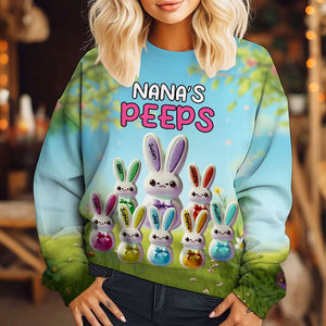 Personalized Gifts For Easter Day 3D Shirt Bunny Peeps 01OHMH220125-Homacus