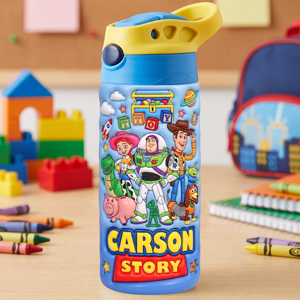 Little Heroes Colorful Kid Tumbler - Personalized Gifts For Kids 04QHDH280726-Homacus