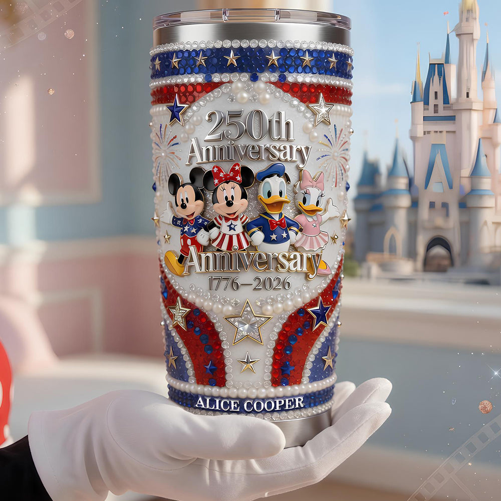 250th USA Anniversary 20oz Tumbler - Personalized Gifts For Patriots 03pgdt290426-Homacus
