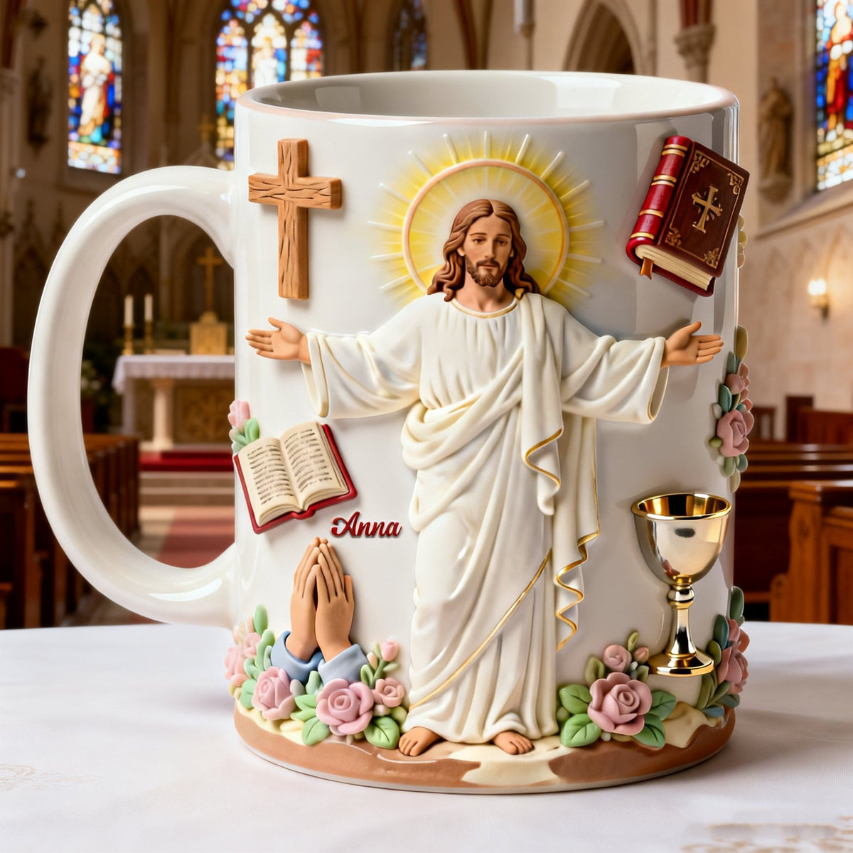 Faith In Christ Coffee Mug - Personalized Gift For Christian 05NATN311225-Homacus