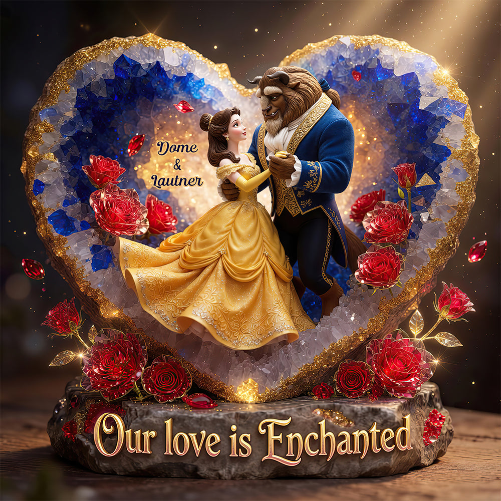 Enchanted Love Acrylic Plaque - Personalized Gifts For Couple 01hudt020626-Homacus