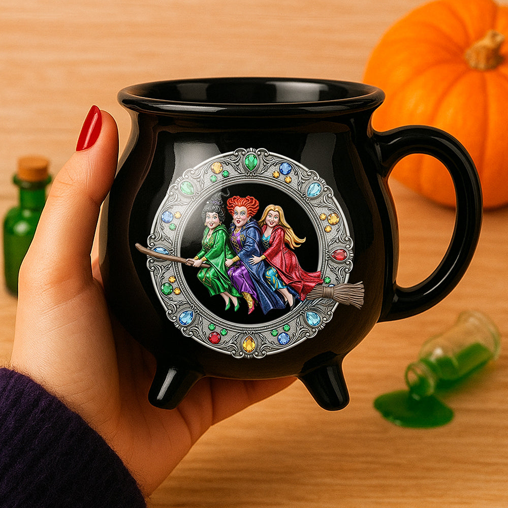 Enchanting Witches Cauldron Mug - Personalized Halloween Gifts For Witch Lovers 01ohqn200825-Homacus