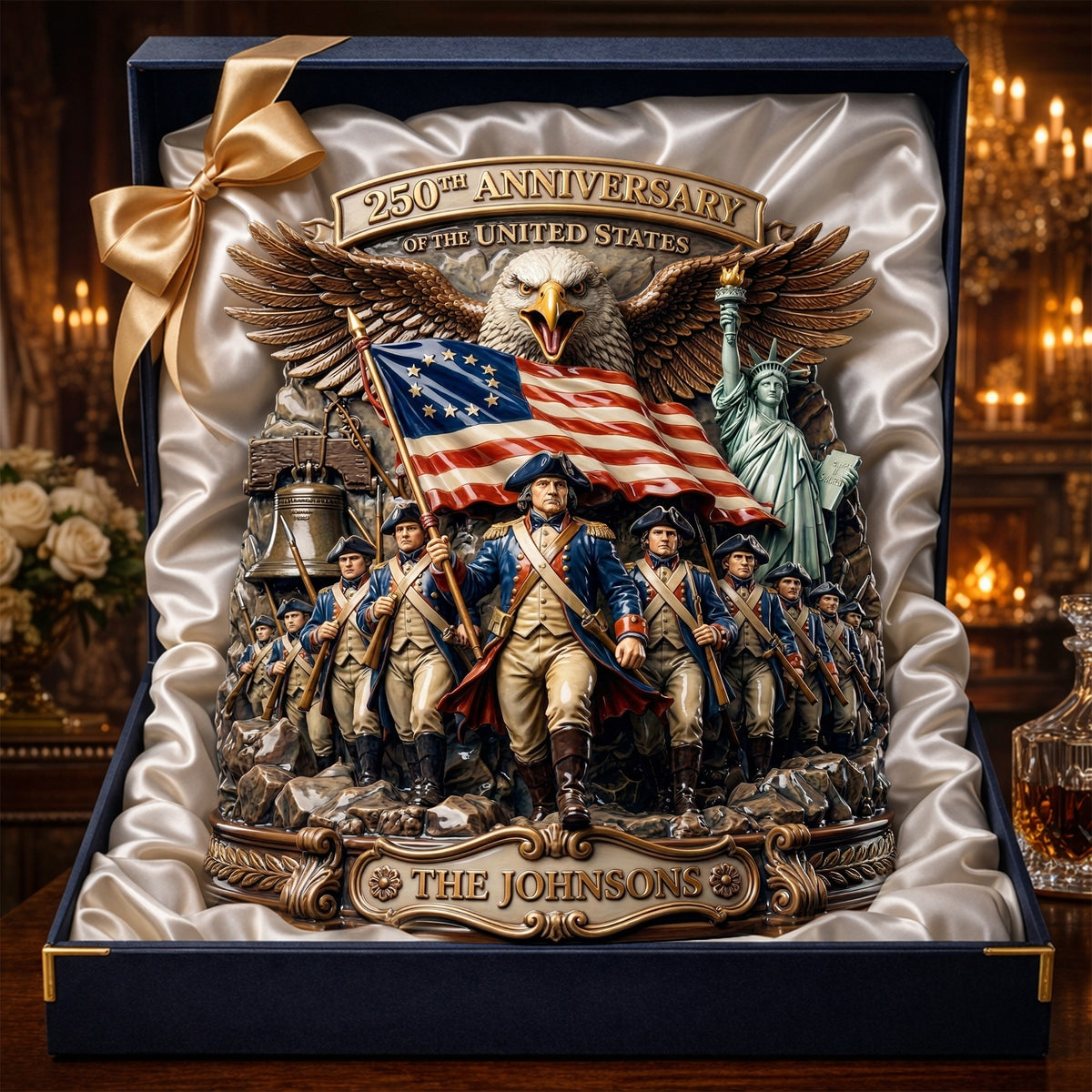 250 years USA Acrylic Plaque - Personalized Patriotic Gifts 02TYLU110326-Homacus