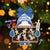 Layered Christmas Grandma Mommy Toile de Jouy Shaker Ornament 04pgta240925-Homacus