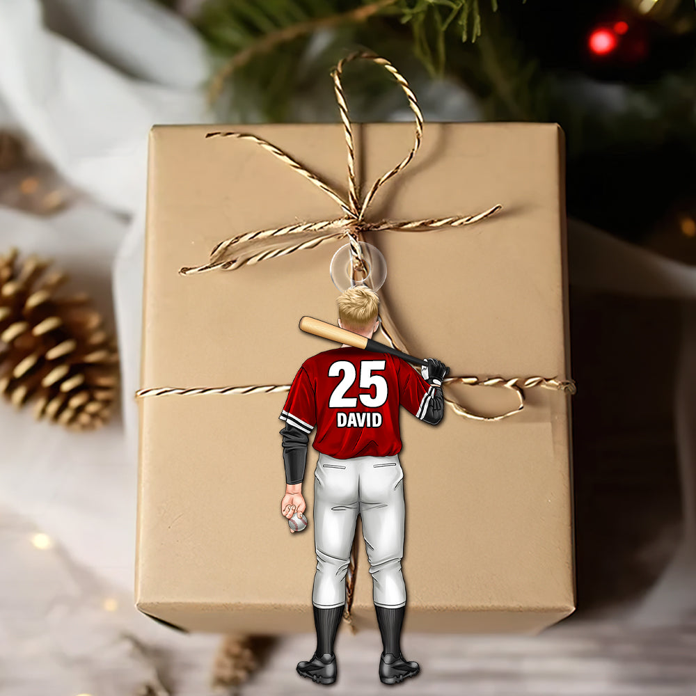 Personalized Gift For Baseball Batter Christmas Ornament 03ACTN141124TM-Homacus